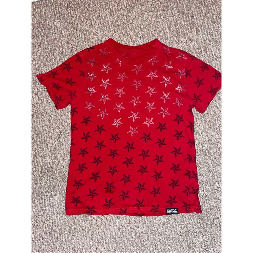 Switch Remarkable Star Logo Red Tee